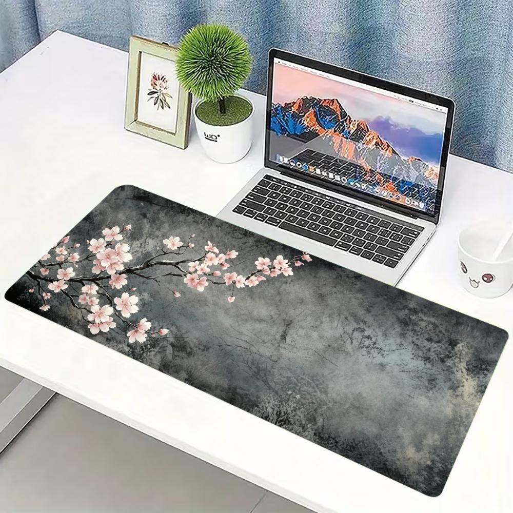 Tapis de bureau étendu motif f - Desk Setup Pc And Laptop avis et prix