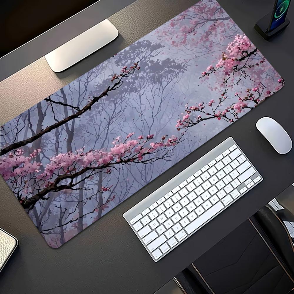 Tapis de bureau étendu motif f - Desk Setup Pc And Laptop avis et prix